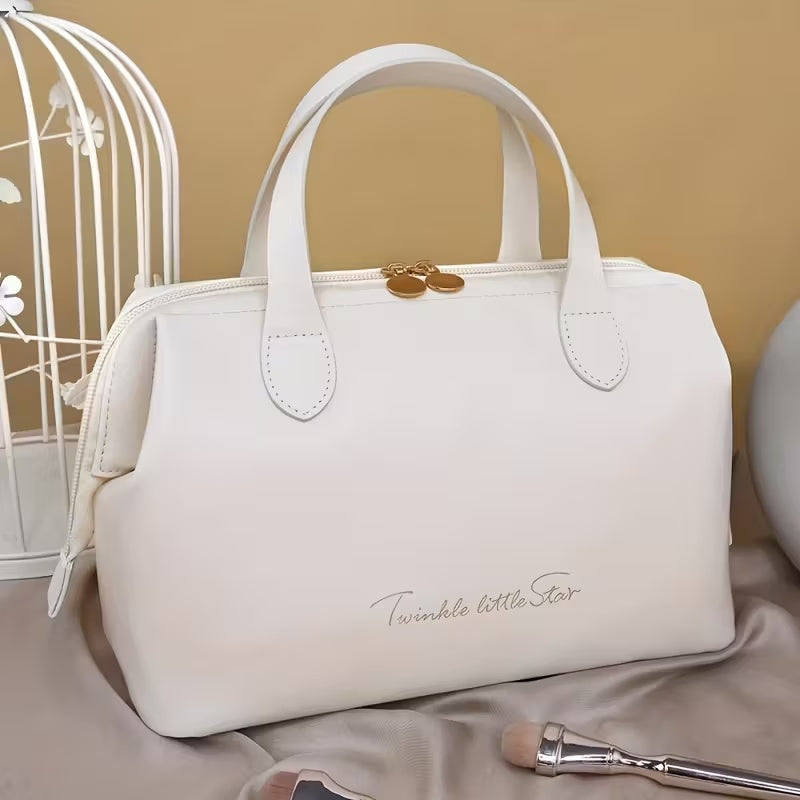 Portable Cosmetic Bag For Makeup, Skin Care Waterproof Travel Bag, Large Toilet Bag